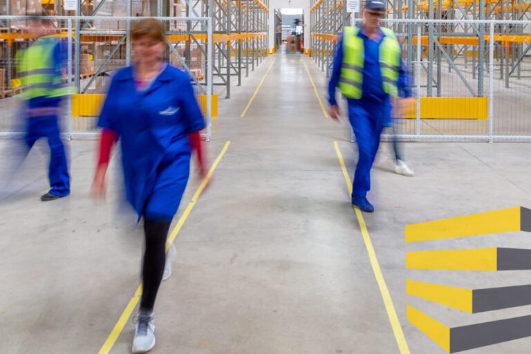 Serviap Logistics The 2 best warehouse floor marking options available