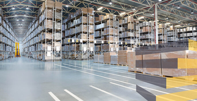 5S floor marking is a way to organize warehouses for maximum efficiency
