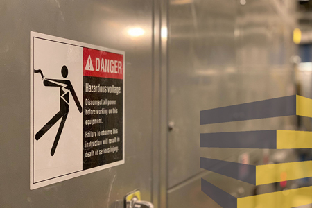 Safety sign to illustrate article on NOM 026 STPS. By Troy Bridges on Unsplash.