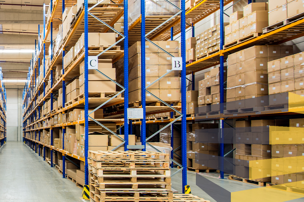 Wooden ones are the most common types of pallets in warehouses
